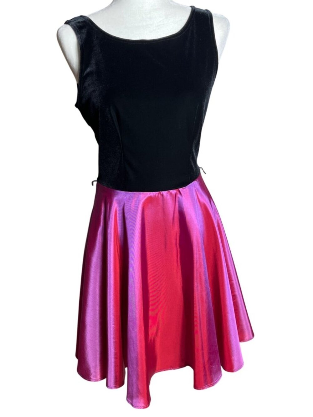 Byer CA Skater Dress 80s Electric 90s Grunge Y2k Party Prom Whimsigoth Junior 11
